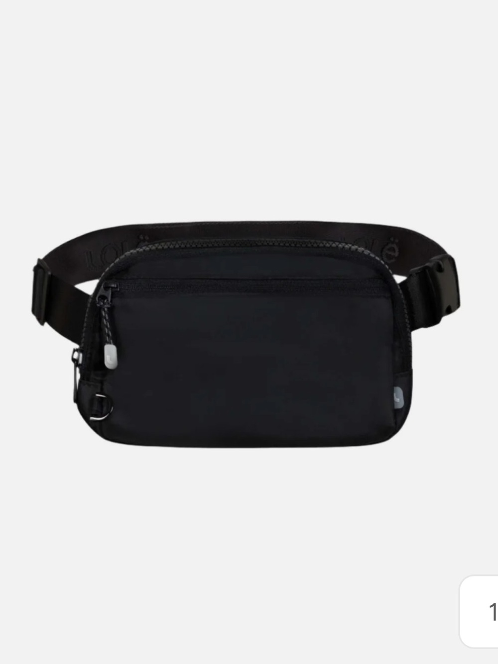 Lole Black Belt Bag